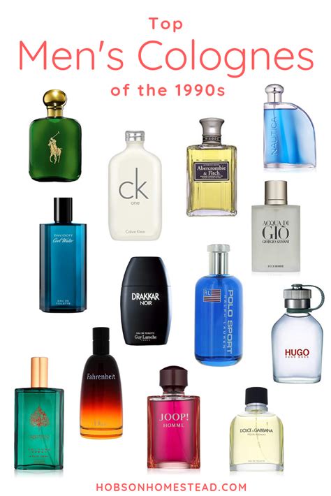 best men's cologne 90s.